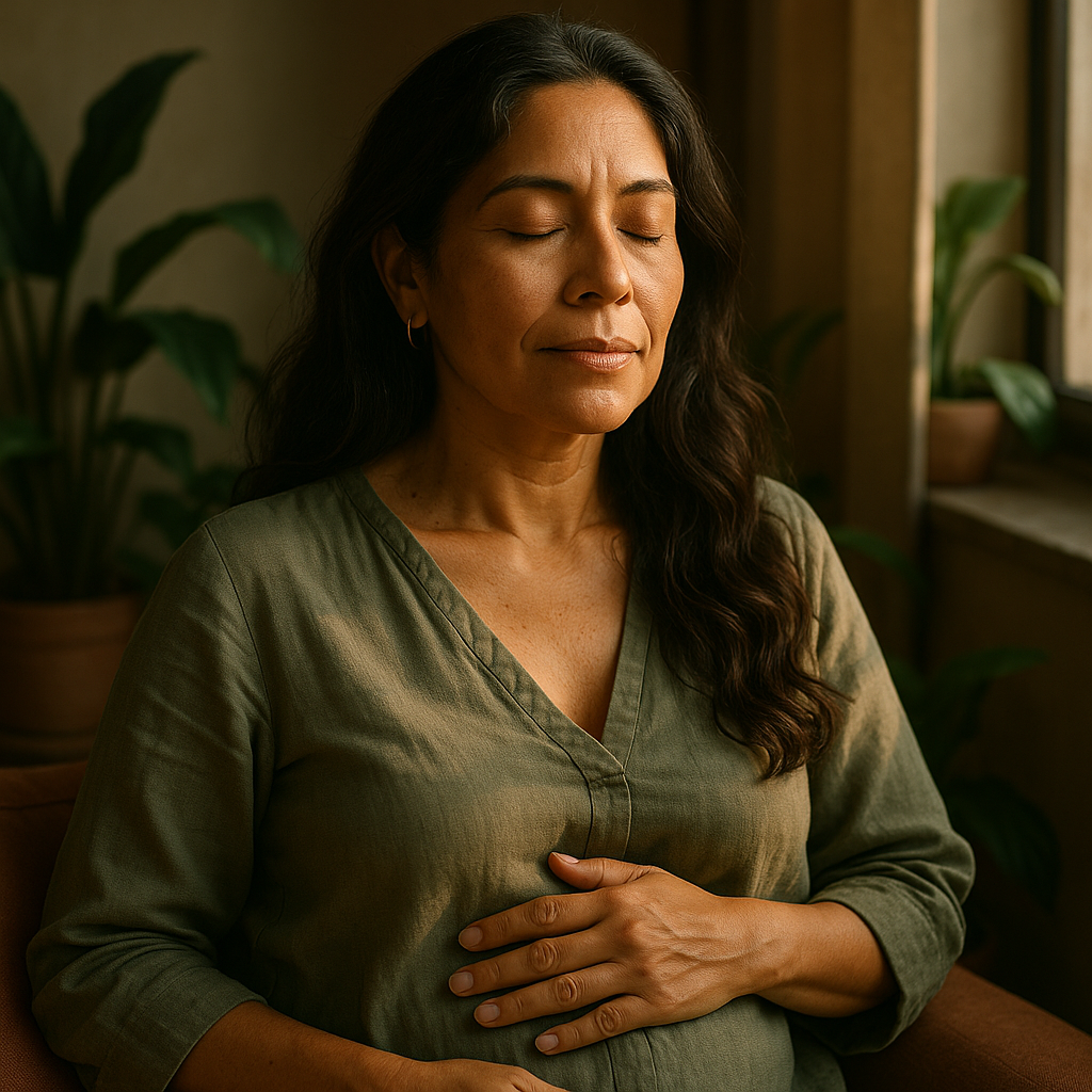 El jardín mental: visualización de 2 minutos que calma tu digestión