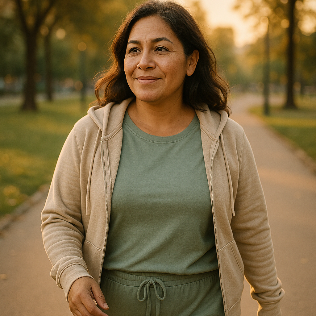 Silvia, 47 años: 'Recuperé las ganas de salir a caminar'